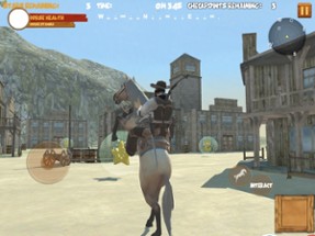 Wild West Cowboy Horse Rider Image