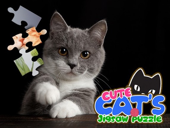 CUTE CATS JIGSAW PUZZLE Game Cover