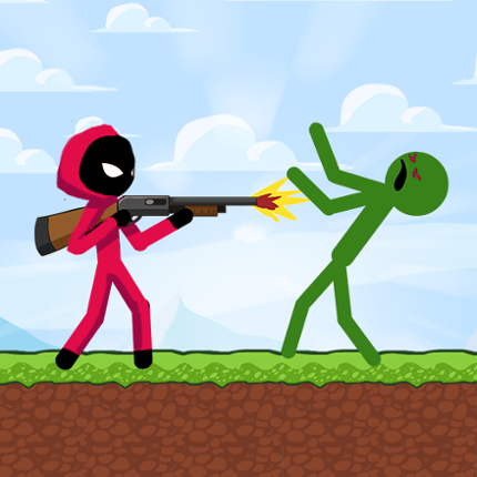 Stickman vs Zombies Game Cover