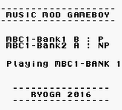 Music Mod GameBoy Test (GB) Image