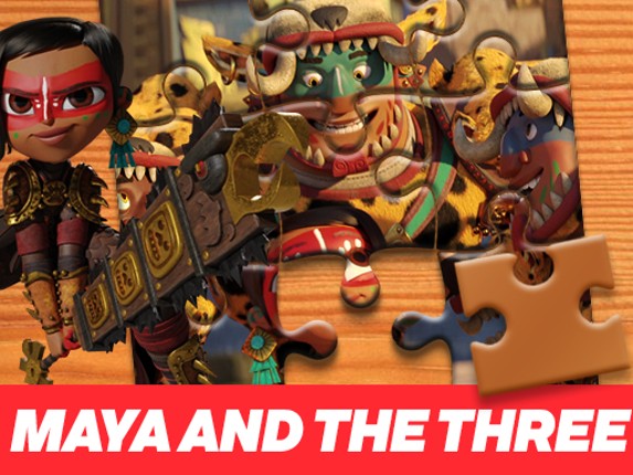 Maya and the Three Jigsaw Puzzle Game Cover