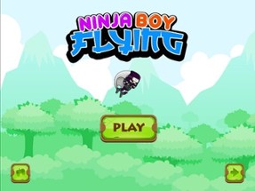 Ninja flying boy Image