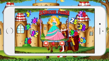 Solve Fairy &amp; Princess Cartoon Jigsaw Puzzles Kids Image