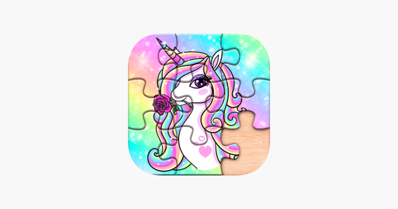 Unicorn Puzzles Game for Girls Game Cover