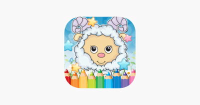 Farm Animals Drawing Coloring Book - Cute Caricature Art Ideas pages for kids Image