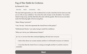 Fog of War: The Battle for Cerberus Image