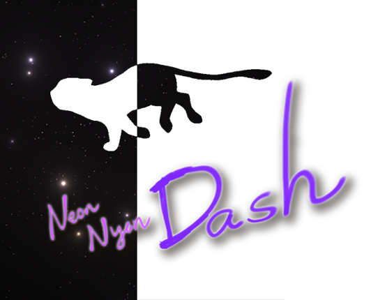 Neon Nyan Dash Game Cover