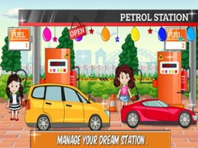 Idle Car Petroleum Gas Station Image