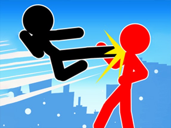 Stickman Street Fight Game Cover