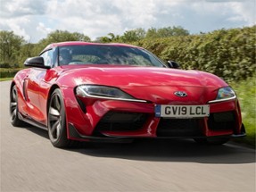 Toyota Supra Puzzle Image