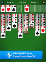 FreeCell Solitaire Card Game Image