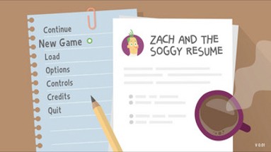 Zach and the Soggy Resume Image