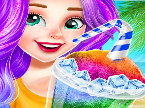 Icy Slush Frozen Drink Maker Game Cover