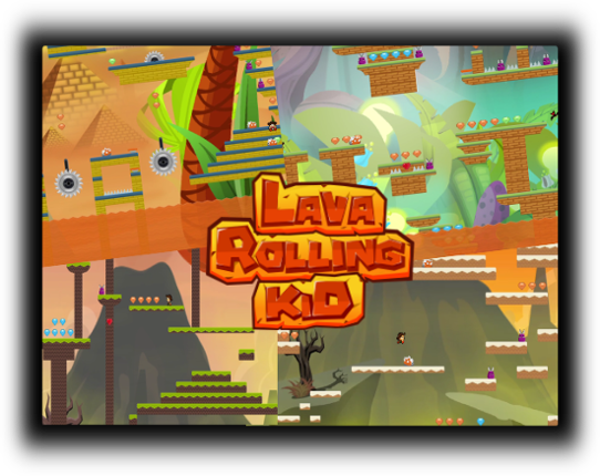 Lava Rolling Kid Game Cover