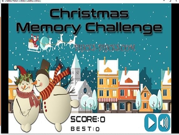 Christmas Memory Challenge Game Cover