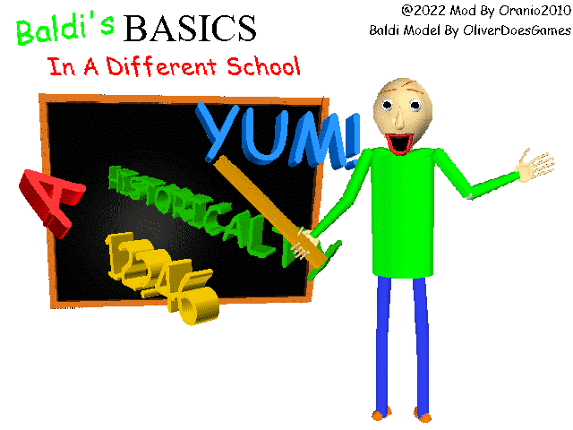 Baldi's Basics In A Different School Game Cover
