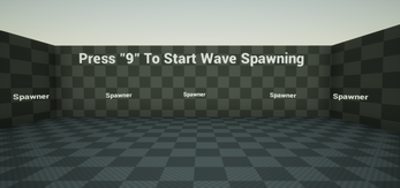 UE4 Wave Spawning System (Survival Prototype) Image