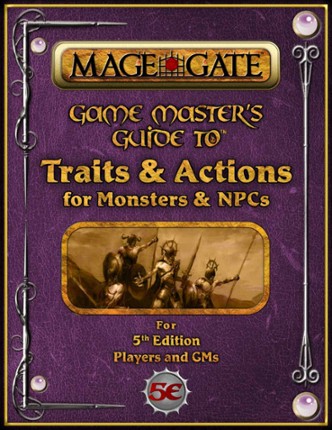 Game Master's Guide to Traits and Actions for Monsters and NPCs Game Cover