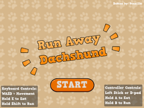 Run Away Dachshund Image