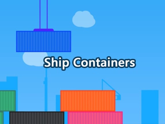 Ship containers Game Cover