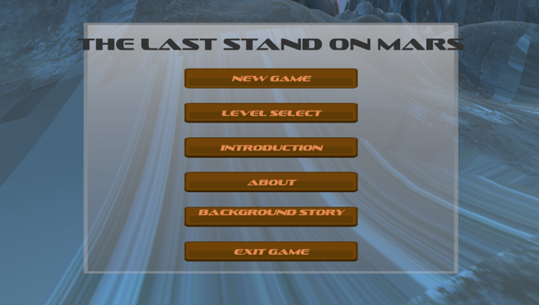The Last Stand On Mars 1.0 Game Cover