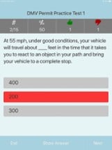 DMV Permit : Practice Test Image