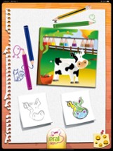 Draw and Colour: The Farm Image