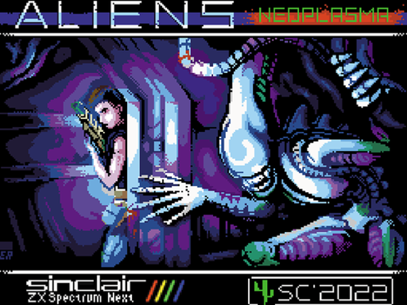 Aliens: Neoplasma | ZX Spectrum | ZX Spectrum Next Game Cover