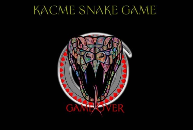 KACME SNAKE GAME Game Cover