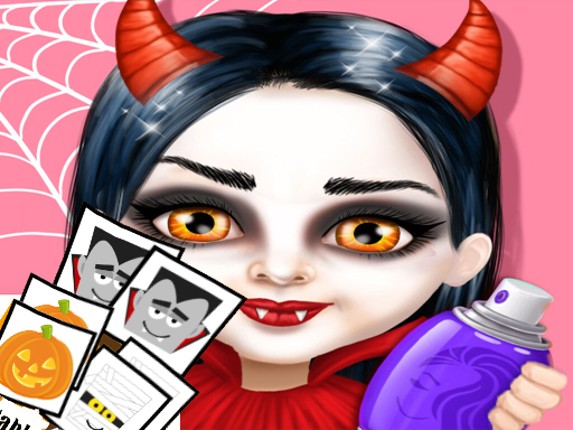 Halloween Girls - Memory Game Game Cover