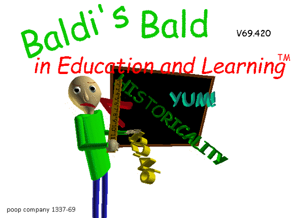 Baldi's Bald Game Cover