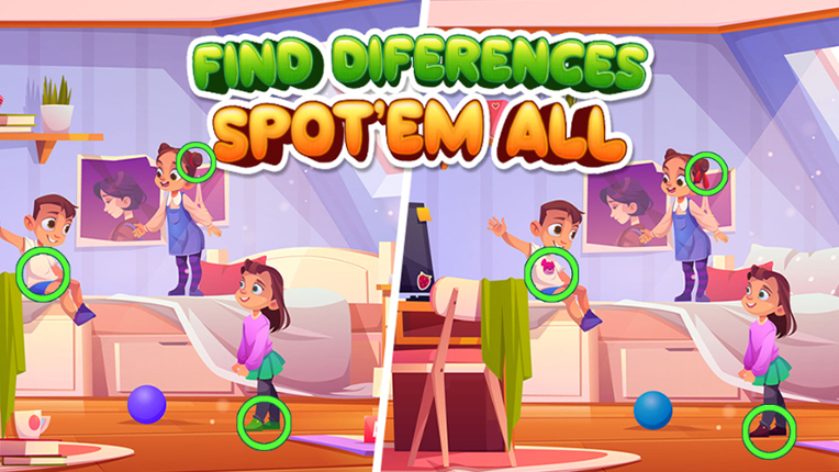Find Differences: Spot 'Em All Game Cover