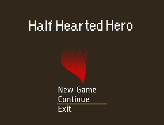 Half Hearted Hero Game Cover