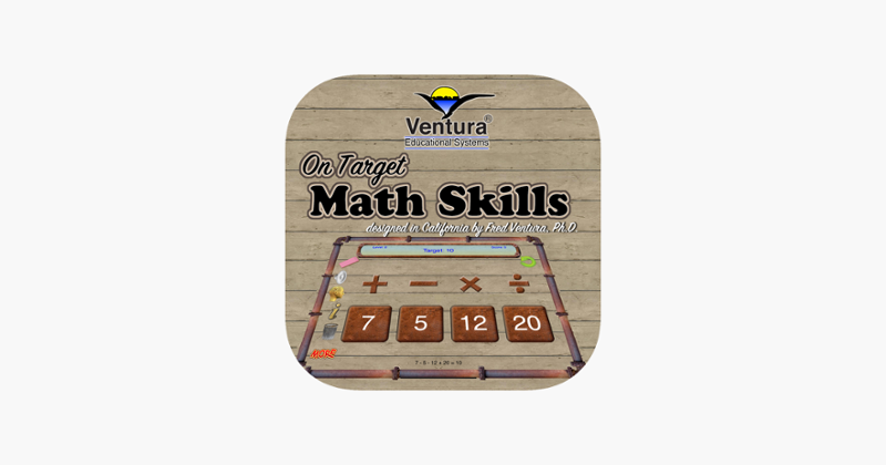 On Target Math Skills Game Cover