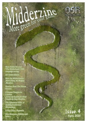 Midderzine Issue 4 Game Cover