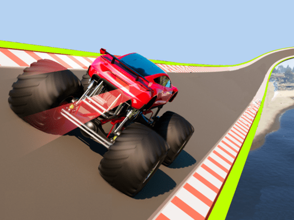 Monster Truck Sky Racing Game Cover