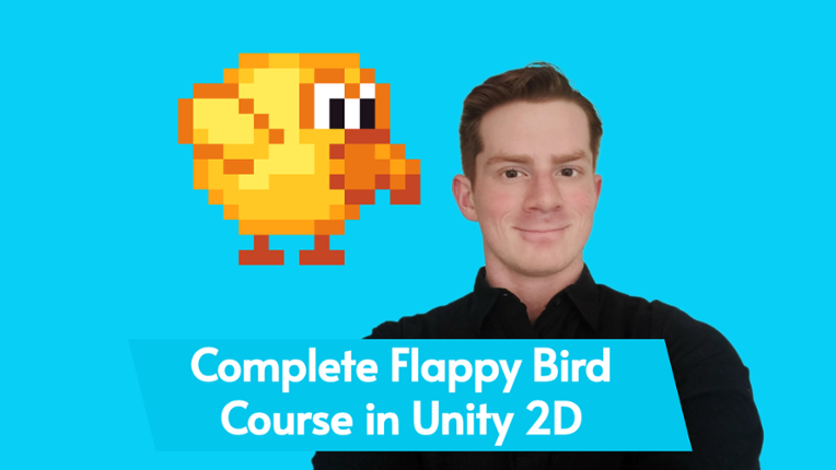Complete Flappy Bird Course in Unity 2D Game Cover