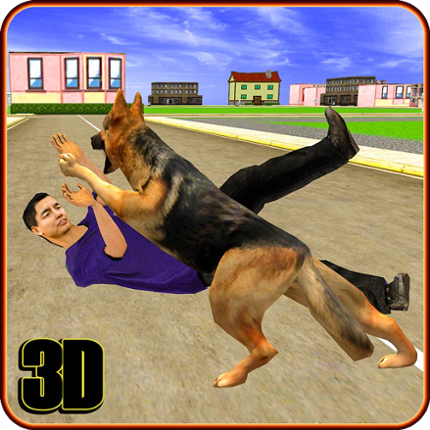 Angry Dog City Attack Sim Game Cover