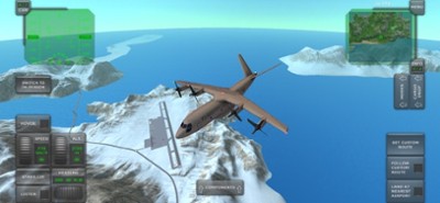 Turboprop Flight Simulator Image