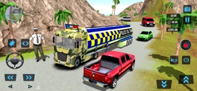 Euro Trucker Simulator Game 3D Image