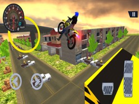 Extreme Bikes Street Tricks 3d Image