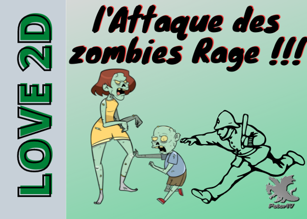 l'Attaque des zombies rage ! Game Cover