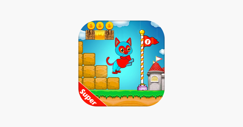 Super Hero Cat Adventure Game Game Cover