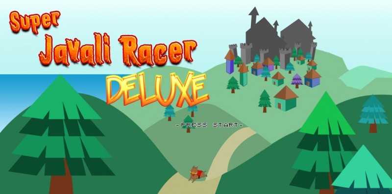 Super Javali Racer Deluxe Game Cover