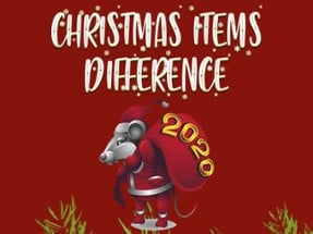 Christmas Items Differences Image