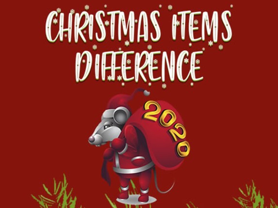 Christmas Items Differences Game Cover