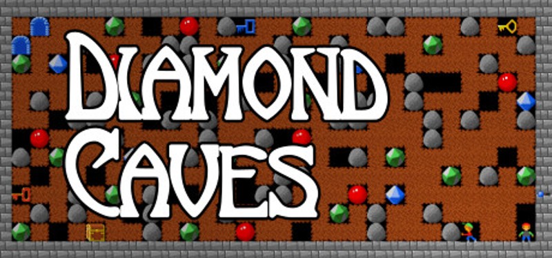 Diamond Caves Game Cover