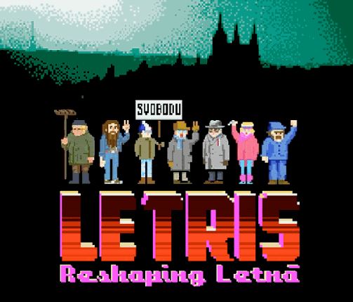 Revolution Booster: LETRIS (Reshaping Letná) Game Cover