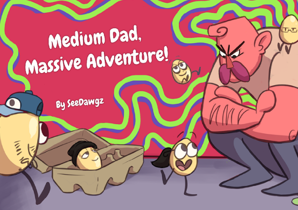 Medium Dad Massive Adventure Game Cover