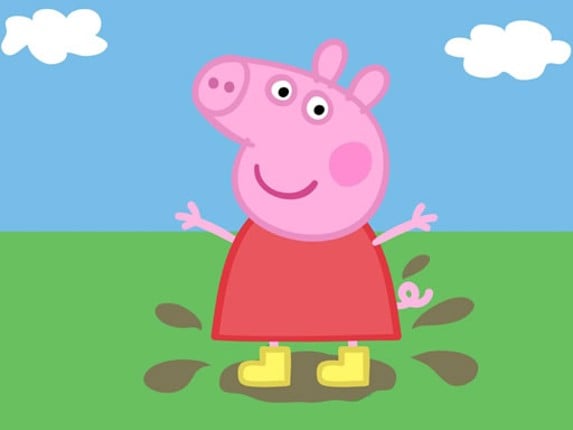 Peppa Pig Family Coloring Game Cover
